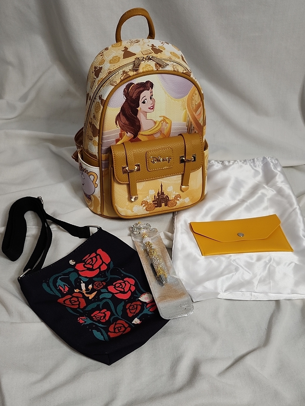 WondaPop Disney Beauty & The Beast Belle Backpack W/ Accessories